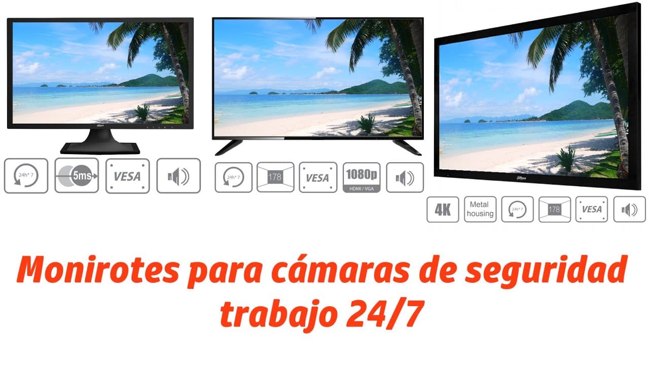 monitor para camaras de seguridad